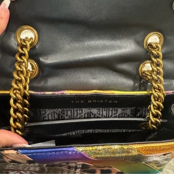 Kurt Geiger NWOT Vibrant Print Shoulder Bag - Picture 10 of 14